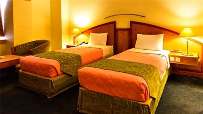 اتاق دو تخته تویین هتل پارس شیراز